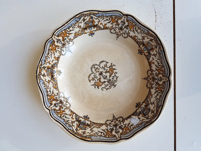 ANCIENNE ASSIETTE EN faïence de Gien EUR 10,00 - PicClick FR
