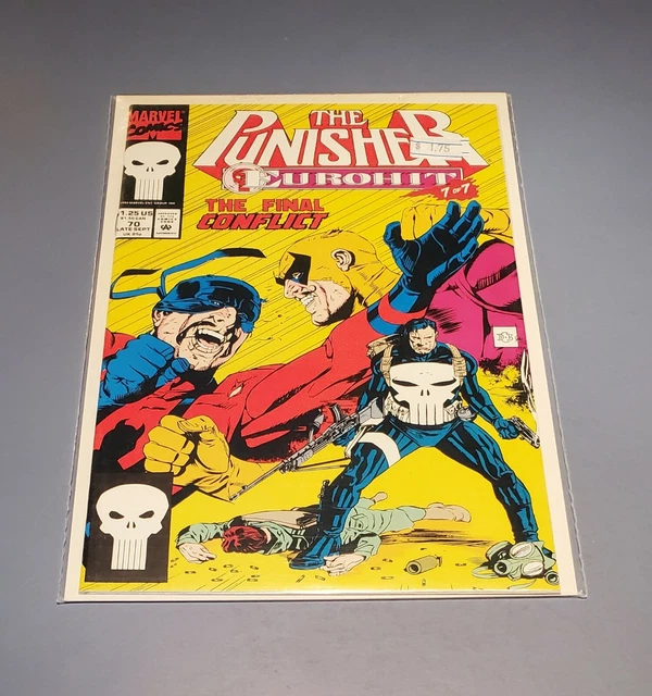 The Punisher #70 Marvel Comic Book 1992 *HIGH GRADE* EUROHIT THE FINAL CONFLICT