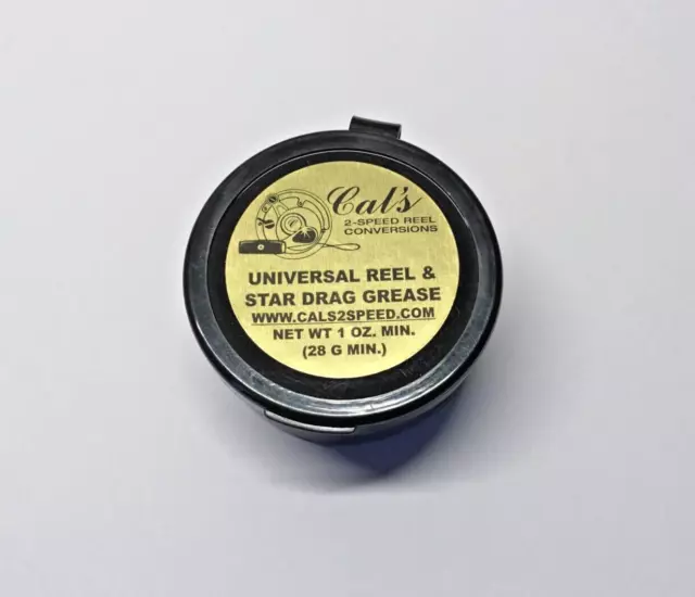 CAL'S UNIVERSAL REEL & Star Drag Grease Purple in a 2 oz. resealable  container EUR 16,88 - PicClick IT