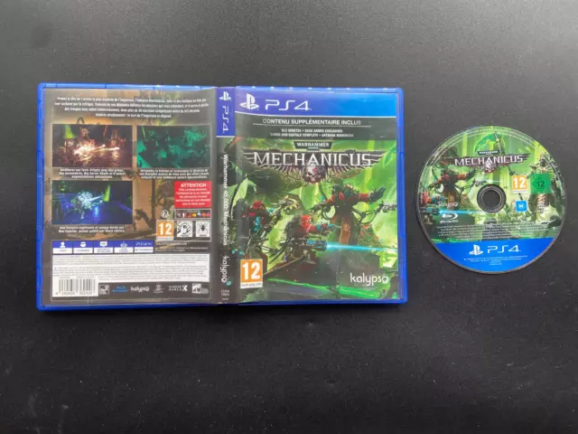 Jeu Warhammer 40,000 Mechanicus PlayStation 4 en boite PS4 Sony FR