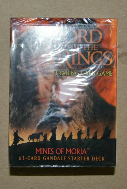 Decipher Lord Of The Rings Ccg Tcg Mines Of Moria Gandalf Sealed Starter Deck