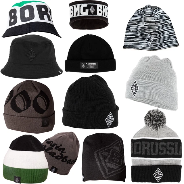 Borussia Mönchengladbach Mütze Stirnband Fischerhut Wendemütze Beanie Raute BMG