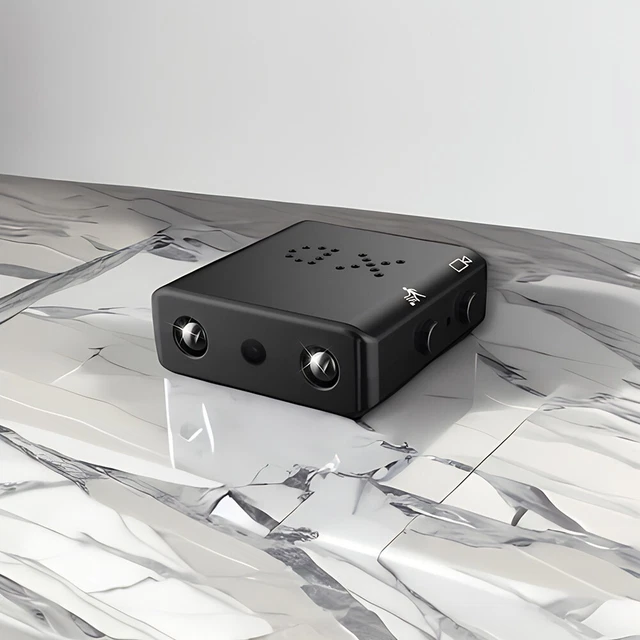 Cámara compacta de visión nocturna Full HD 1080P para seguridad y vigilancia en el hogar