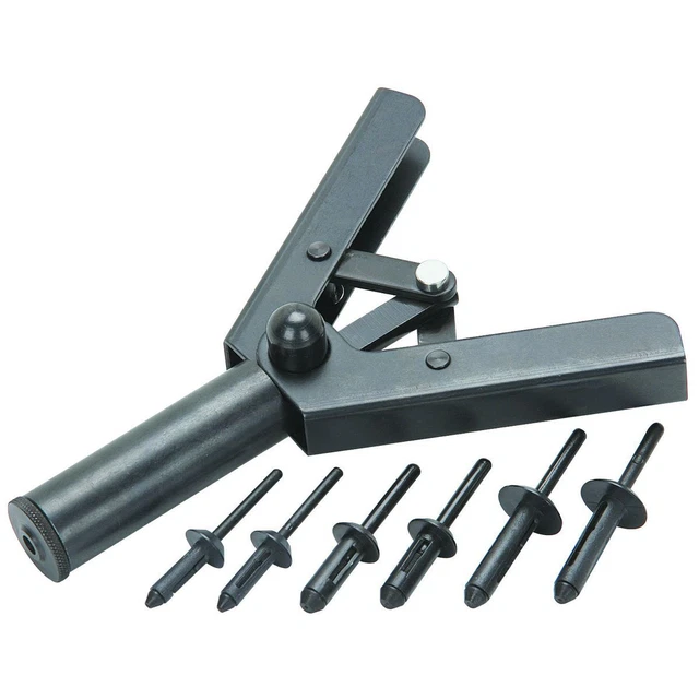 Pittsburgh 7 in. Kit de remachado manual de polietileno 97757