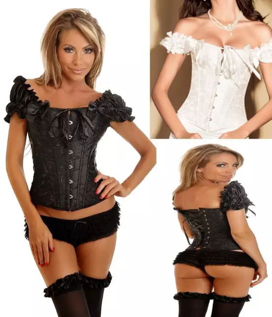 sexy corsetto bustino burlesque stringivita lingerie intimo da donna