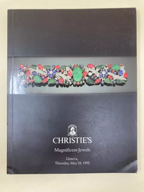 Christies Auction Catalog Jewelry MAGNIFICENT JEWELS Geneva 18 May 1995