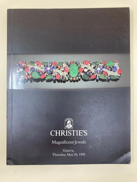 Christies Auction Catalog Jewelry MAGNIFICENT JEWELS Geneva 18 May 1995