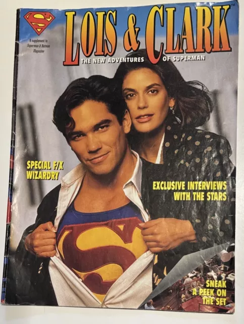 lois and clark the new adventures of superman Magazine Superman And Batman