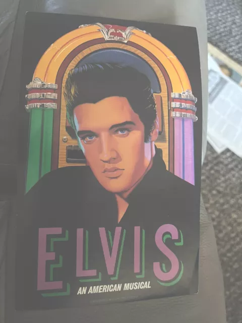 Elvis Presley Las Vegas Hilton Promotional Flyer An Americal Musical Original