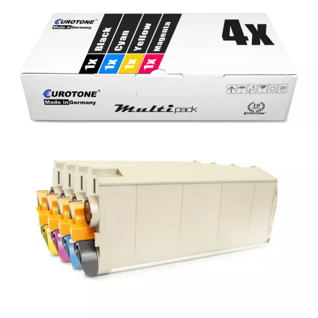 4x Toner pour OKI MC760dn MC780dnf MC770dnvfax MC770 MC770plus MC770dnf CMYK