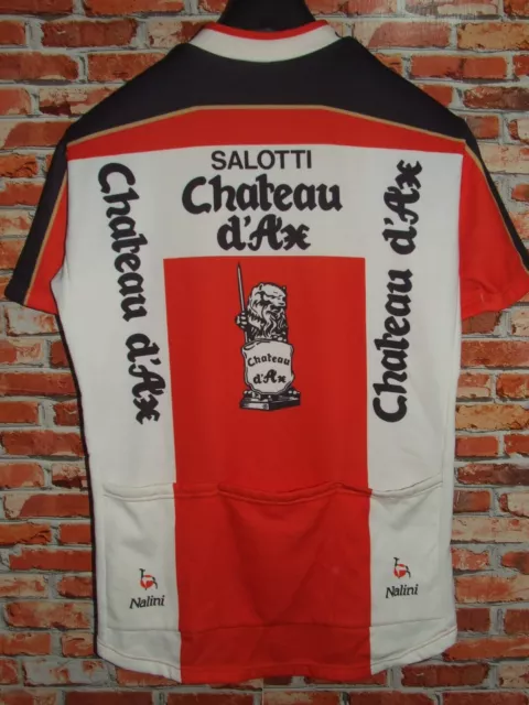 CHATEAU D'AX NALINI MAGLIA BICI CICLISMO SHIRT MAILLOT CYCLISM tg. XXL 2