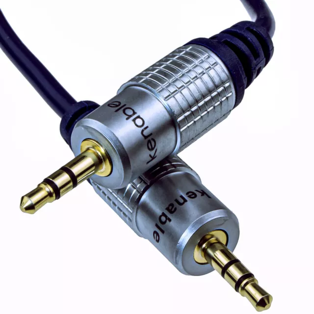 4m Pure HQ OFC Shielded 3.5mm Stereo Jack to Jack Cable Gold [008624]