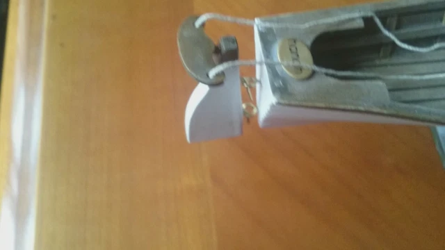 Aviron Barque bois avec rames fabriqué a la main ( pays de Galles) 2