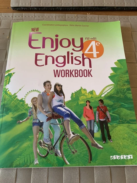 LIVRE SCOLAIRE WORKBOOK New ENJOY ENGLISH A2-B1 - 4eme EUR 7,00 ...
