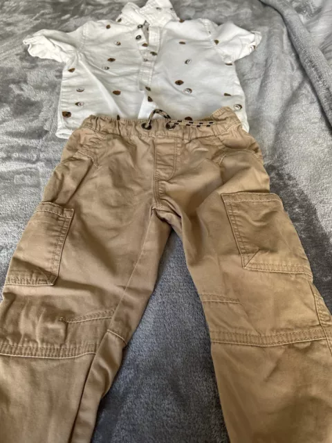 Toddler Shirt And Chinos She 2 Yo 3