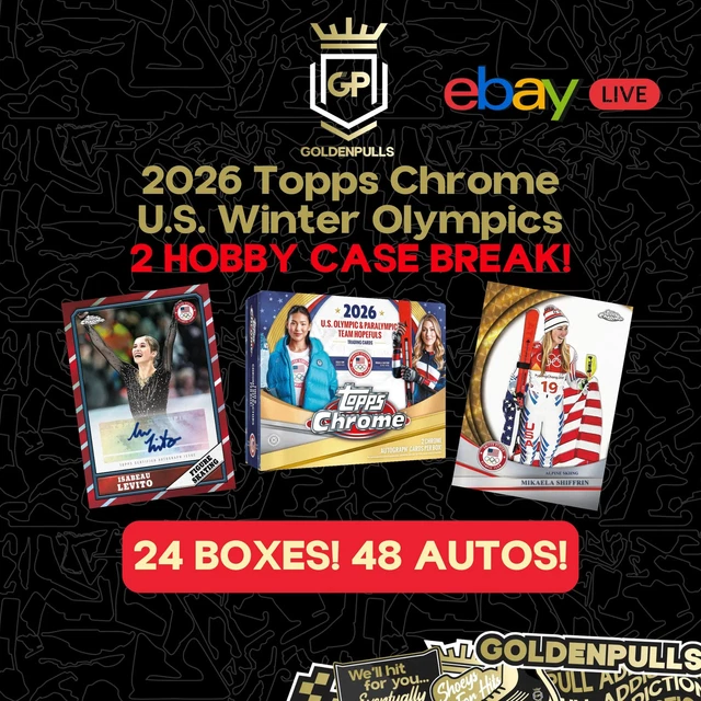 ALYSA LIU 2026 Topps Chrome US Winter Olympics 2 Hobby Case Break EL92 ...