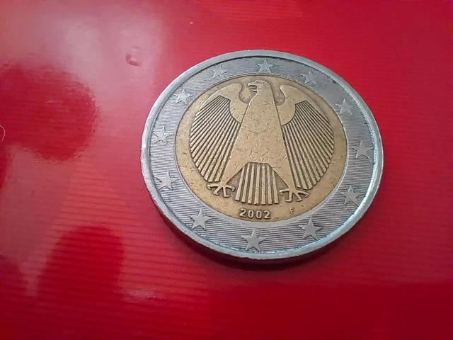 PIÈCE 2 EUROS rare allemagne frappé J aigle EUR 50,00 - PicClick FR
