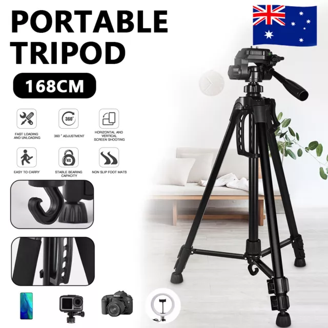 Tripod Stand Mount For Digital Camera Camcorder Phone Holder iPhone DSLR SLR AU