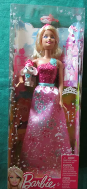 Barbie Prinzessin mit Hund Y7292 2012 Neu NRFB Sammler Collector Puppe (46