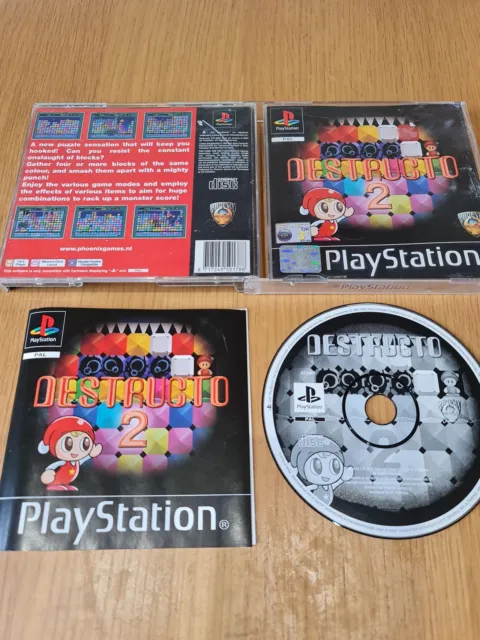 Destructo 2 - Sony Playstation PS1 - Complete - PAL