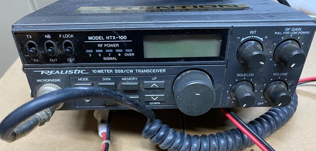 Radio Shack HTX-100 HF 10-Meter SSB/FM Ham Radio Mobile Transceiver W/mount Radio Shack HTX-100 HF 10-Meter SSB/FM Ham Radio Mobile Transceiver W/mount
