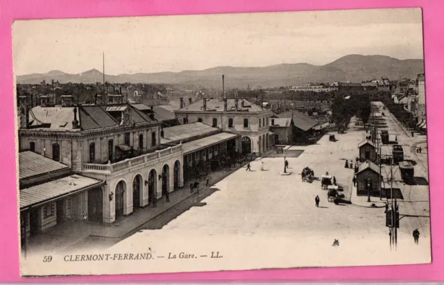 CARTE POSTALE - DPT 63 - LL - CLERMONT FERRAND - N°59 - La Gare