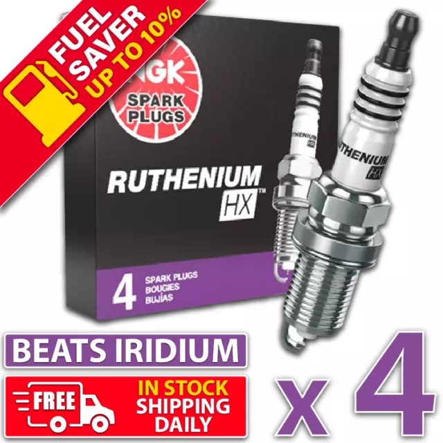 4 x Ruthenium Spark Plug Upgrade for Forester WRX Levorg 2.0 Turbo XT Iridium+