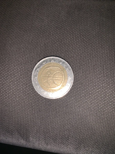 2 Euro Münze Slovensko Strichmännchen HMU 1999-2009 in Baden
