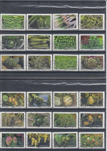 Joli Lot De Timbres De France Annee  2012 (4)