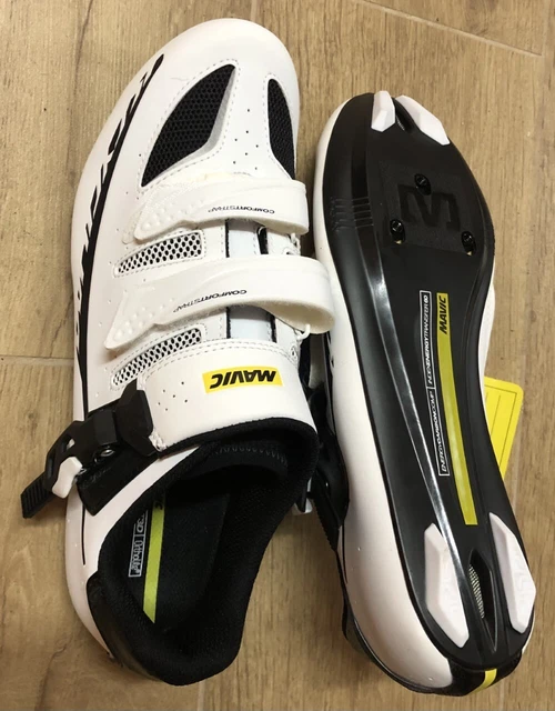 Shoes Racing Bicycle Road Mavic YS8 Ksyrium Elite White 42 2/3 Sole Carbon