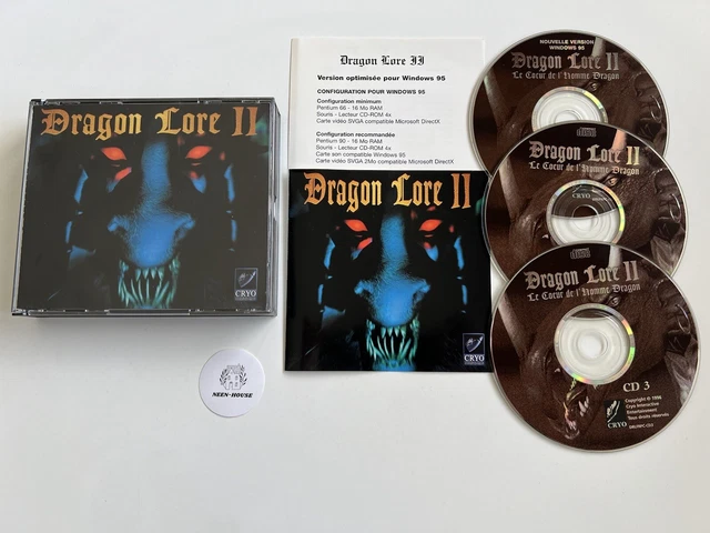 Dragon Lore 2 (II) - Jeu De Rôle RPG 1997 CRYO - Version PC FR Complète En Big Box