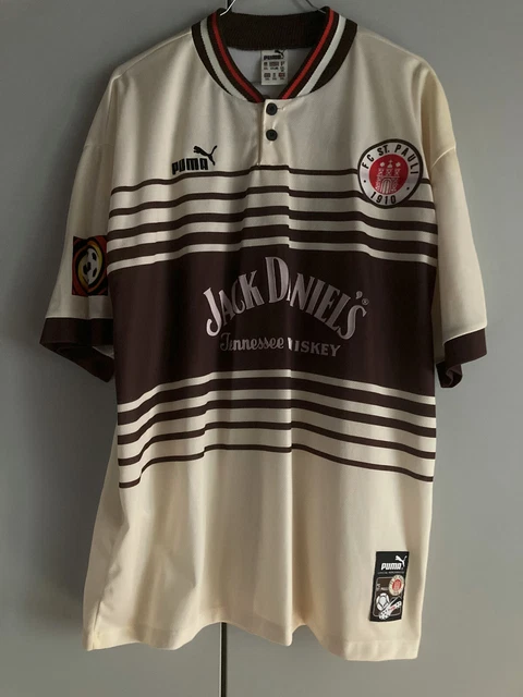 Original PUMA Matchworn SPIELERTRIKOT FC St. Pauli 10 GUTBERLET Trikot XL RAR