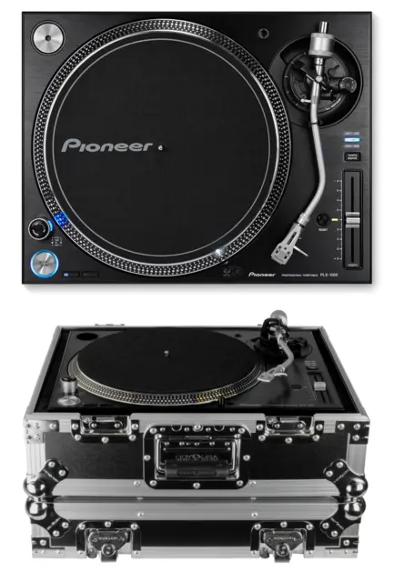 Pioneer DJ PLX-1000 + Odyssey FZ1200 Case Bundle