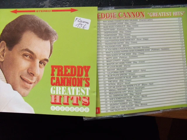 Freddie Cannon - 30 Greatest Hits  incl. Bonus Tracks (Rock , Surf)