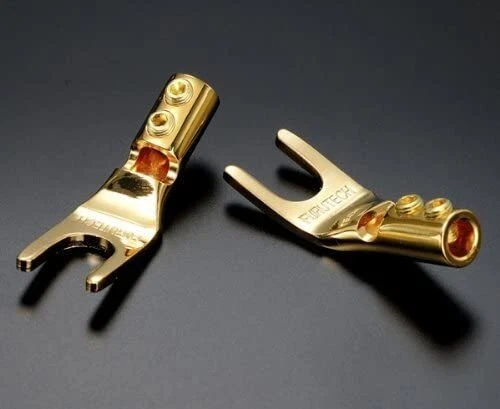 FURUTECH ADL Audio Grade Y lag terminal 24k gold plating 4 pcs 1 set FP201G