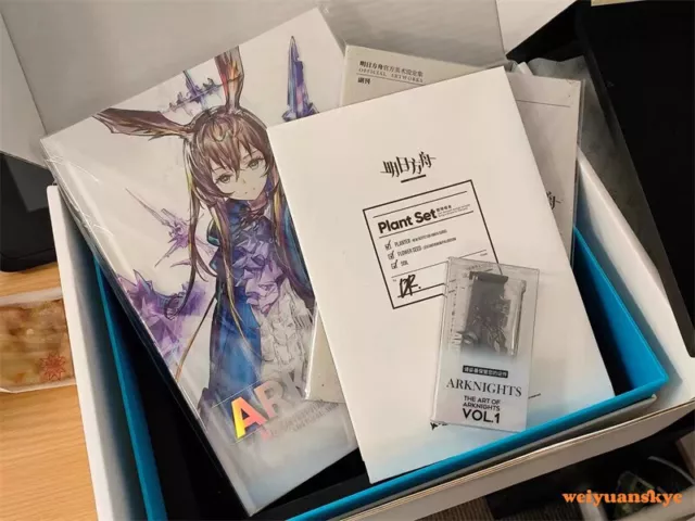 Arknights Illustration Painting Book Vol.1 RESET Album Artwork Boxed Official 2