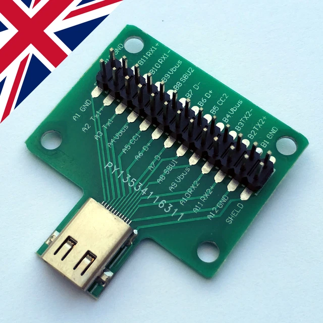Produktbild von HALJIA Micro USB Auf DIP Adapter, 5 Pin Buchse, B Typ, PCB Konverter