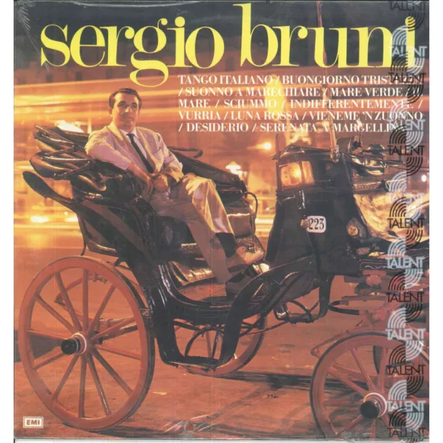 Sergio Bruni LP Vinilo Nuevo Sellado Mismo / Emi 54 1186311 Sellado