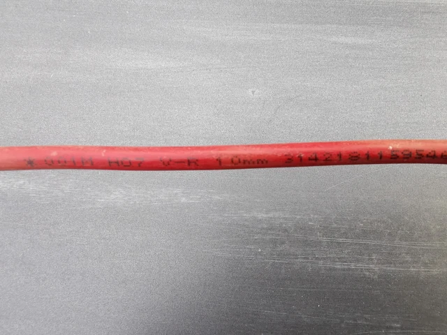 câble fils électrique 10mm au mètre rigide phase mini 5m procâble neuf bâtiment