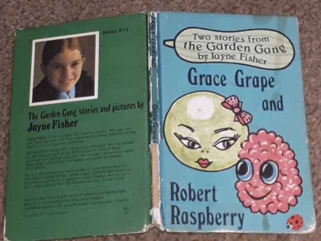 VINTAGE LADYBIRD BOOK Garden Gang Grace Grape & Robert Raspberry D 413 ...