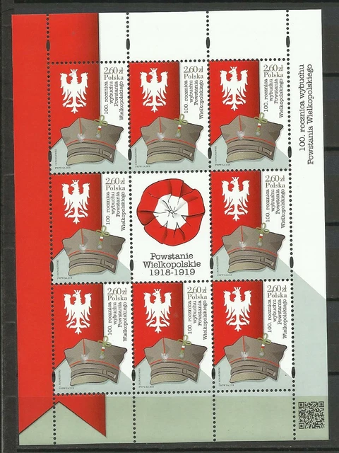 Pologne Polska Poland Polen  Ark. Fi 4912 Powstanie wielkopolske 1918-1919 képi