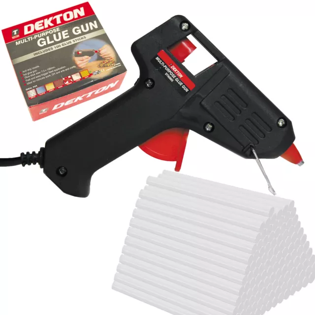Cordless Hot Melt Mini Glue Gun W/ 30 Sticks Hobby Craft Diy For Dewalt  Battery