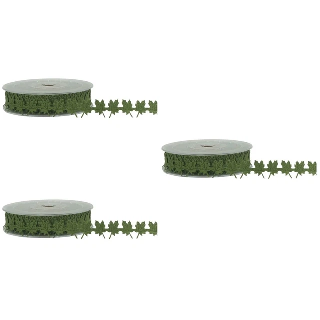 3 Rollen von 15 Yard Weihnachtsband Kreative Hängende Seil Dekor Garland