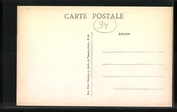 CPA Creteil, Rue de Paris 2