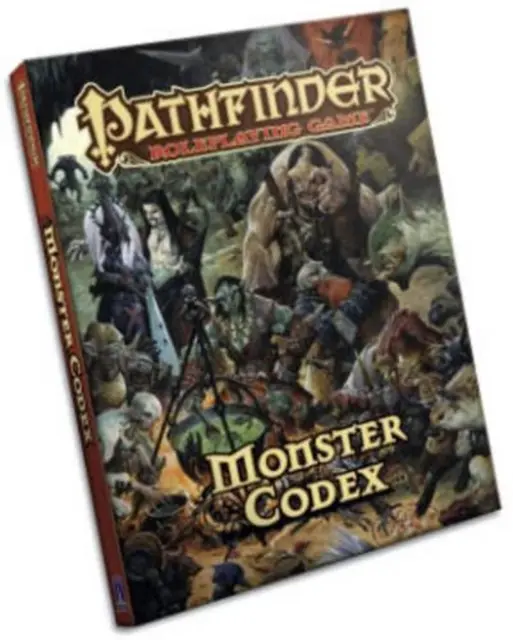 Pathfinder Roleplaying Game: Monster Codex by Jason Bulmahn (English) Hardcover
