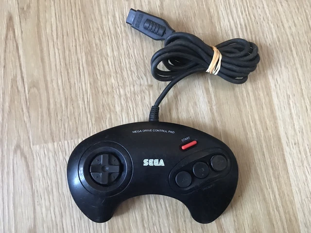 Manette De Jeu Originale & Officielle Pour Console SEGA Megadrive 1 & 2 TBE