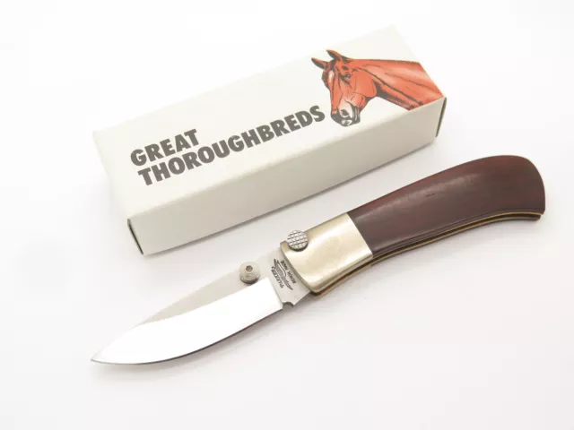 Vtg 1980s Parker Bench Made 3.3" Imai Seki Japan Toplock Folding Pocket Knife