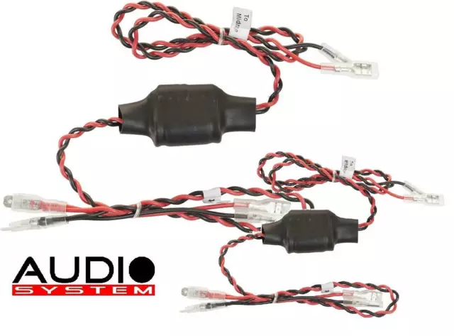 AUDIO SYSTEM FWK MID Frequenzweichen Crossover 1 Paar (2 Stück) Kabelweiche NEU