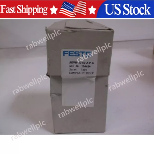 New! Festo Advu-40-60-A-P-A Advu4060Apa Compact Cylinder