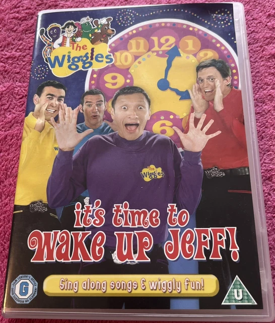The wiggles its time to wake up jeff dvd oop rare childrens tv show